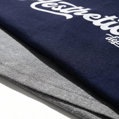 A close up of Aesthetics Department t-shirt from Fix Studios for medspa professionals, injectors, and medspa fans