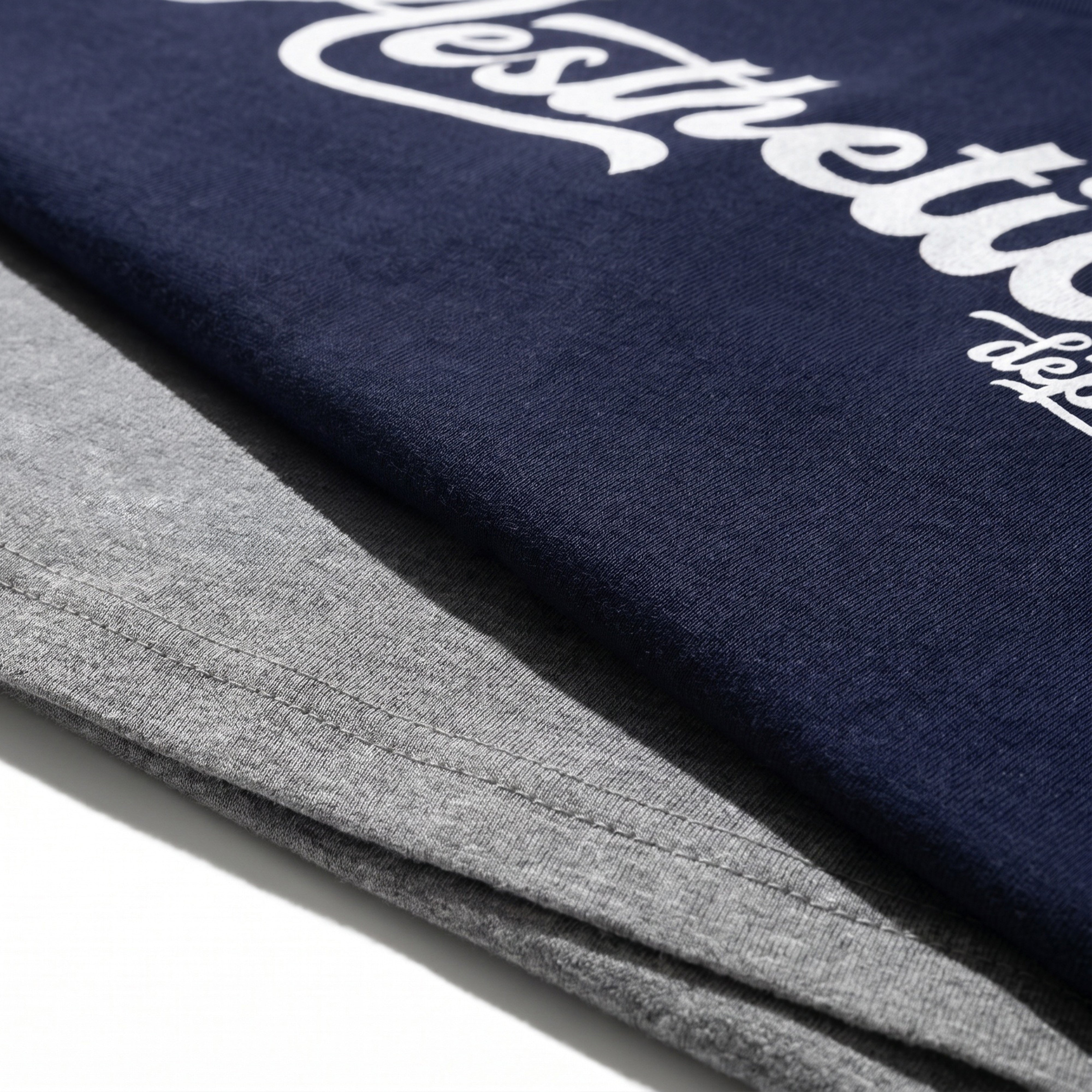 A close up of Aesthetics Department t-shirt from Fix Studios for medspa professionals, injectors, and medspa fans
