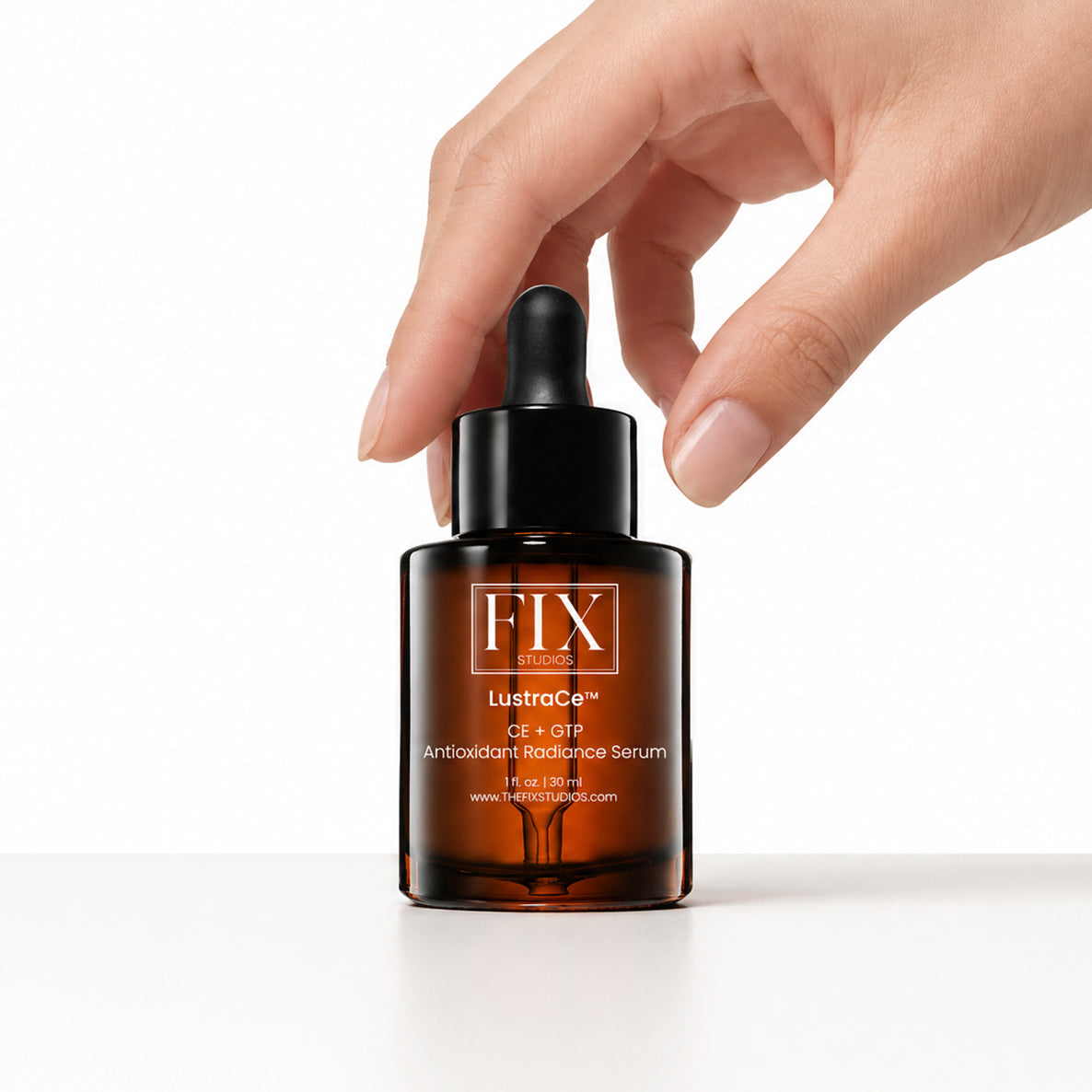 LustraCe™ CE + GTP Antioxidant Radiance Serum medical-grade skincare from Fix Studios cincinnati mason oh