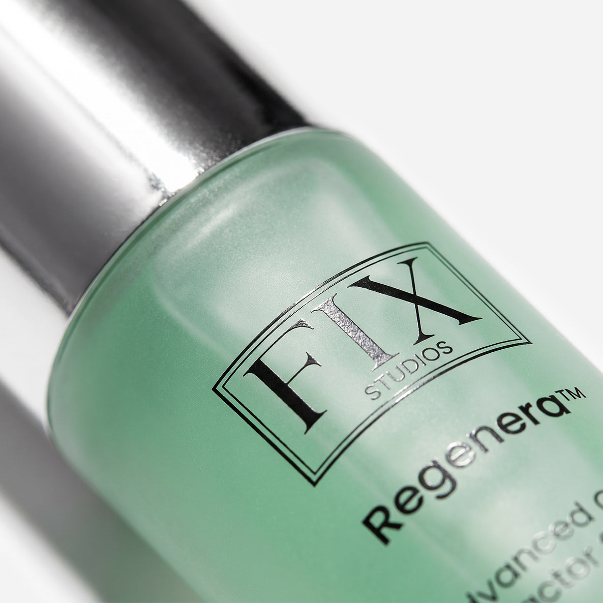Close up of Regenera™ Advanced Growth Factor Serum - Medical-Grade anti-aging and recovery serum from Fix Studios